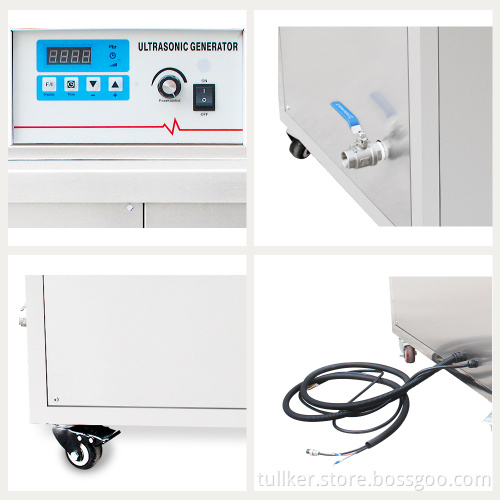 Industrial Ultrasonic Cleaner DPF Metal Engine Parts Oil Rust Degreaser Power Temperature Adjustment Ultrasound Washing Machine